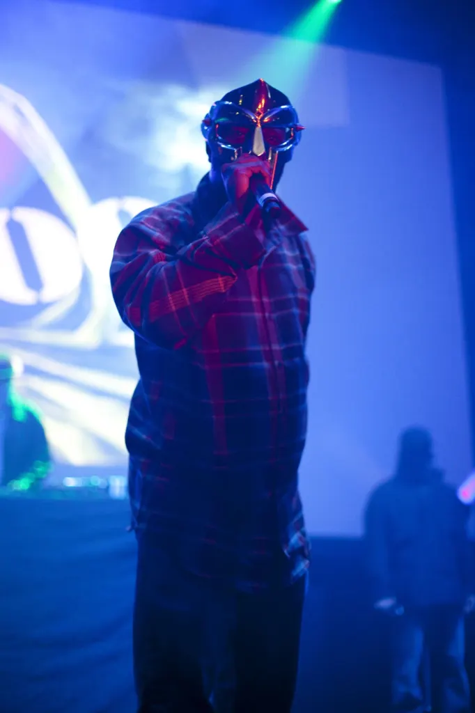 MF DOOM performing at the Roundhouse, London